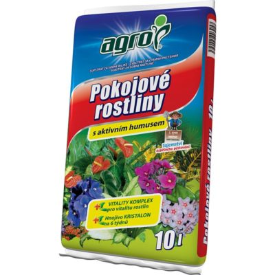 AGRO Substrát pro pokojové rostliny 10 L
