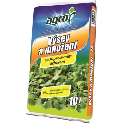 AGRO Substrát pro výsev a množení 10 L