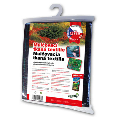 AGRO mulčovací textilie tkaná - balík 1,6x5 m