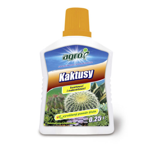 AGRO Kapalné hnojivo pro kaktusy 0,25 L