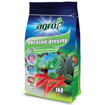 AGRO Organo-minerální hnojivo okrasné dřeviny 1 kg