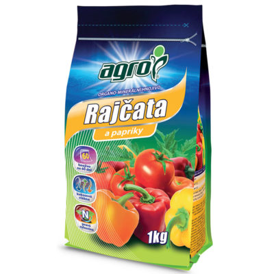AGRO Organo-minerální hnojivo rajčata a papriky 1 kg