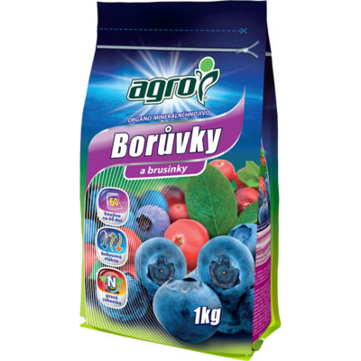 AGRO Organo-minerální hnojivo borůvky a brusinky 1 kg