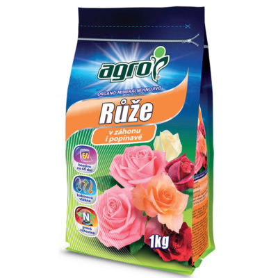 AGRO Organo-minerální hnojivo růže 1 kg