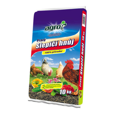 AGRO Pravý slepičí hnůj 10 kg