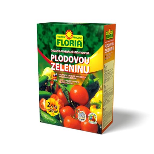 FLORIA Organominerální hnojivo pro plodovou zeleninu 2,5 kg9