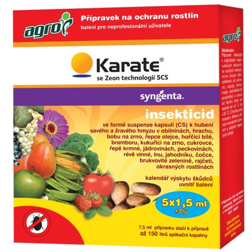 AGRO Karate Zeon technologií 5 CS 5x1,5 ml