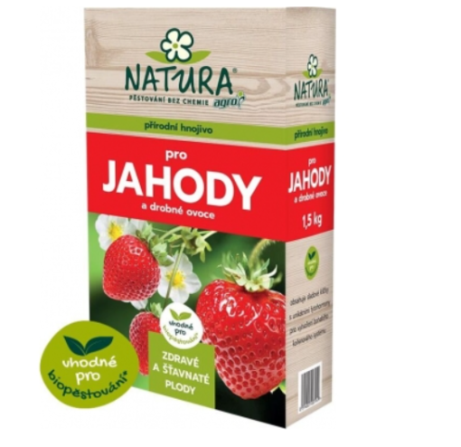 NATURA přírodní hnojivo pro jahody 1,5 kg