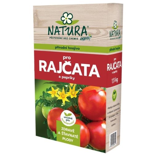 AGRO CS NATURA Přírodní hnojivo pro rajčata a papriky 1,5 kg