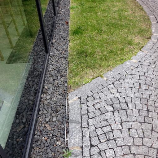 Ocelová samofixační obruba 20 × 200 cm  TL.1,5mm s rovnými hroty
