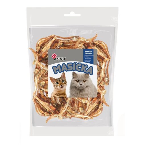 Akinu sušené rybičky pro kočky 50g