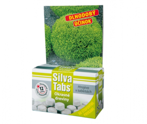 Hnojivo SILVA TABS na okrasné dřeviny 250g 25 tablet