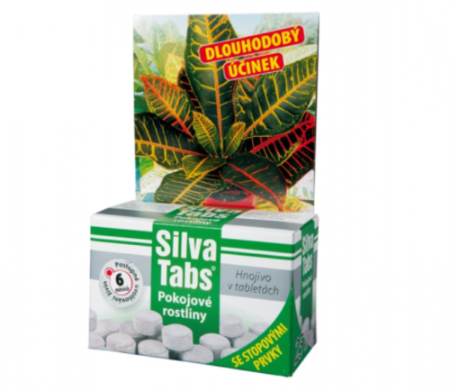 Hnojivo SILVA TABS na pokojové rostliny 250g 25 tablet