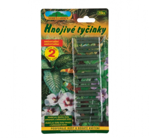 Nohelgarden Hnojivo HOBBY GARDEN tyčinkové univerzální 20 ks