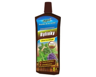 AGRO Organo-minerální kapalné hnojivo na bylinky 1 l