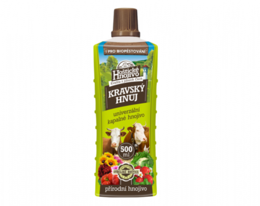 Forestina Hoštické hnojivo kapalný kravský hnůj 500 ml