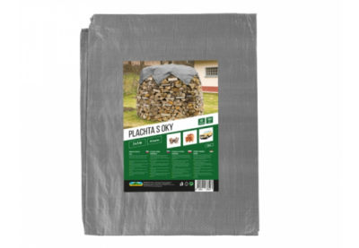 Plachta kašírovaná šedá 3x5m 100g