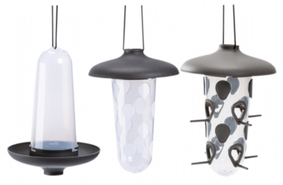 Krmítko a pítko ROBIN plastové d18x28cm - antracit