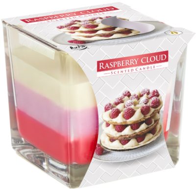 Dekorativní svíčka vonná Coloured Raspberry Cloud 170 g
