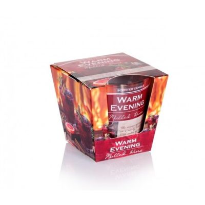 BISPOL SVÍČKA VE SKLE WARM EVENING MULLED WINE 115G