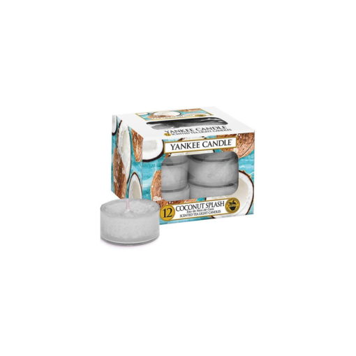Yankee Candle Sada 12 vonných svíček Yankee Candle Coconut Splash