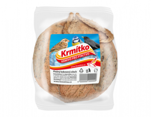 Ořech kokosový KRMÍTKO plněný 500g