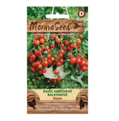 Rajče keříčkové balkónové BAJAJA, červené 65364