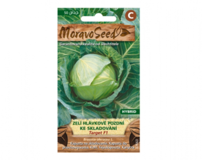 Zelí hlávkové pozdní TARGET F1 - hybrid, ke skladování 67663