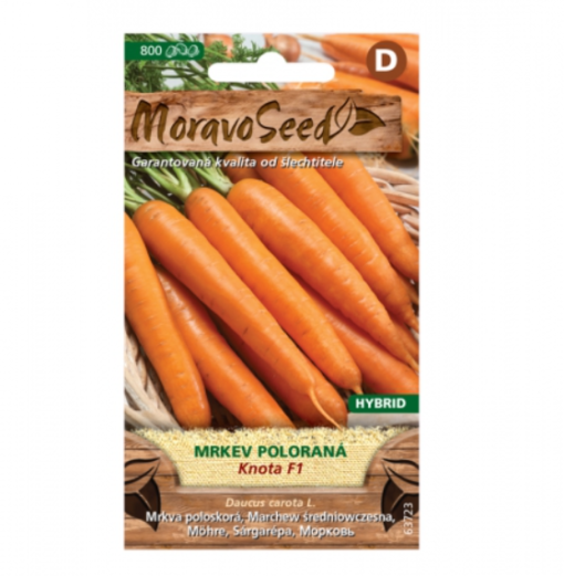 Mrkev poloraná KNOTA F1 - hybrid 63723