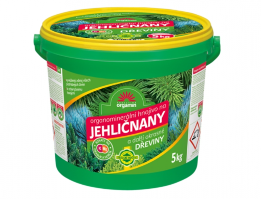Nohelgarden Hnojivo ORGAMIN na jehličnany a okrasné dřeviny 5 kg