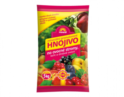 Hnojivo MINERAL na ovocné stromy 5kg