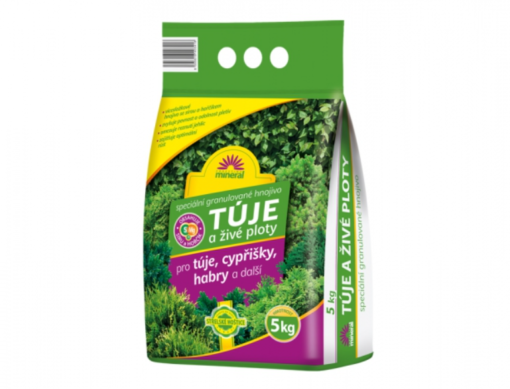 Nohelgarden Hnojivo MINERAL na túje a živé ploty 5 kg