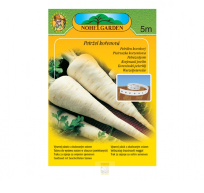 Pásek výsevný Petržel kořenová HANÁCKÁ, OLOMOUCKÁ DLOUHÁ, 5m