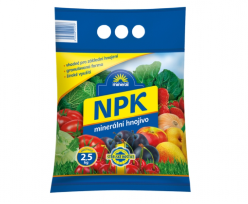 Hnojivo MINERAL NPK granulované 2,5kg