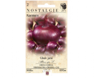 Cibule jarní KARMEN, červená