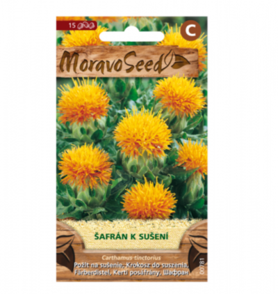 Světlice barvířská - Šafrán k sušení, oranžová 00781