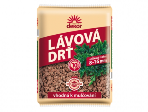 Drť lávová DEKOR 8-16mm 10l