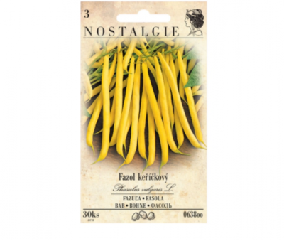 Fazol keříčkový, žlutý