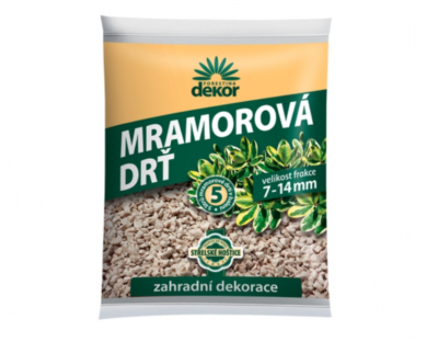 Drť mramorová DEKOR 7-14mm