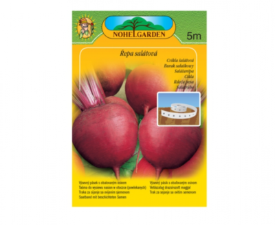 Pásek výsevný Řepa salátová ČERVENÁ KULATÁ, 5m