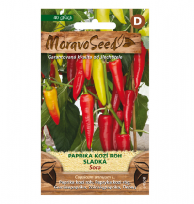 Paprika kozí roh sladká SORA 64508