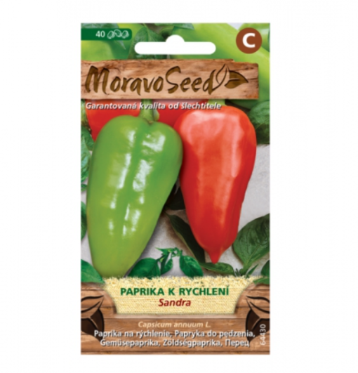 Paprika zeleninová k rychlení SANDRA 64430