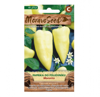 Paprika zeleninová MONANTA, do fóliovníku 64453