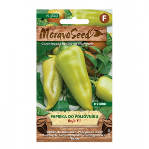 Paprika zeleninová k rychlení BEJA F1, do fóliovníku 64438