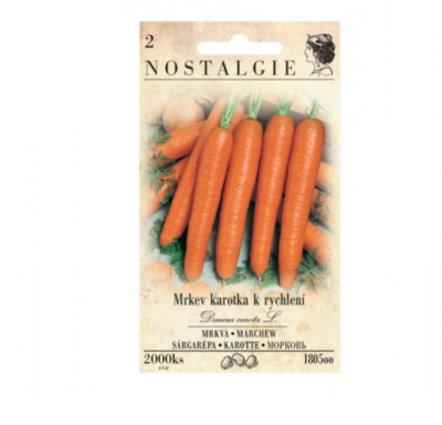 Mrkev karotka k rychlení