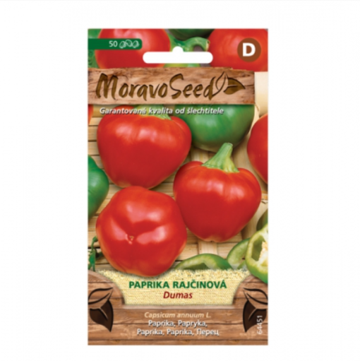 Paprika zeleninová raná DUMAS, rajčinová 64451