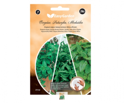 Disk výsevný DOBROMYSL, SATUREJKA, MEDUŇKA 3ks