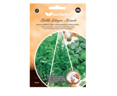 Disk výsevný Kerblík COMMUN, PELYNĚK, KORIANDR 3ks