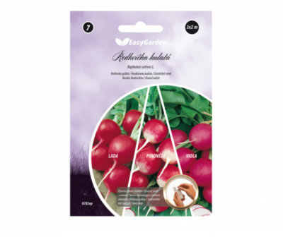 Pásek výsevný Ředkvička LADA, VIOLA, POLONÉZA 3x2