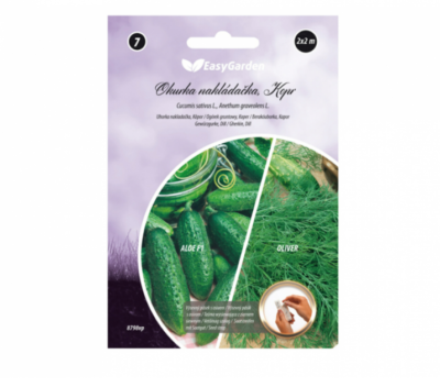 Pásek výsevný Okurka nakládačka ALOE, Kopr OLIVER 2x2m